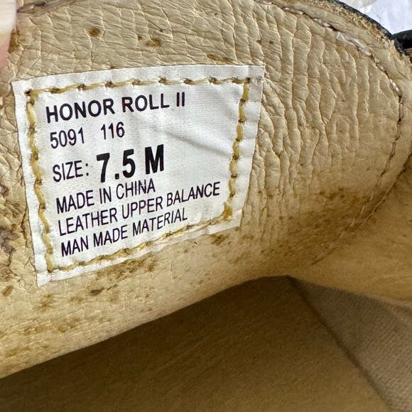 Willits Shoes Women's Size 7.5 M Saddle Black White Leather Oxfords Rockabilly - Picture 14 of 14